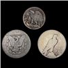 Image 2 : (3) Varied US Silver Coinage (1903, 1918, 1922-S)