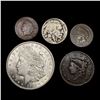 Image 1 : (5) Varied US Coinage (1835, (2) 1867, 1921-S, 192