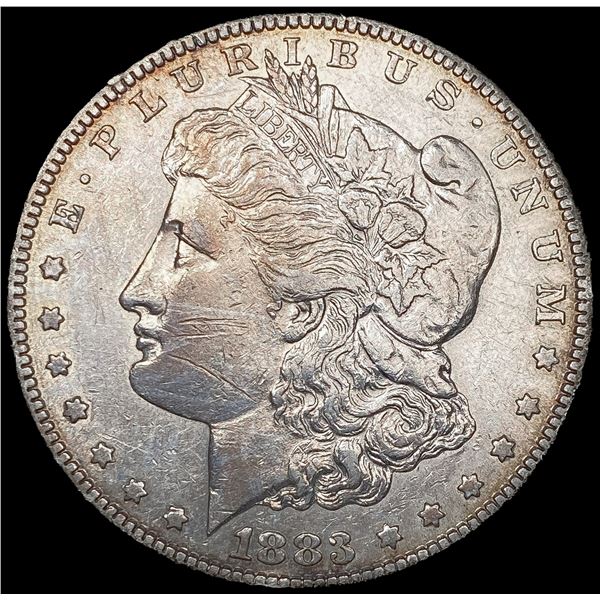 1883-S Morgan Silver Dollar NEARLY UNCIRCULATED