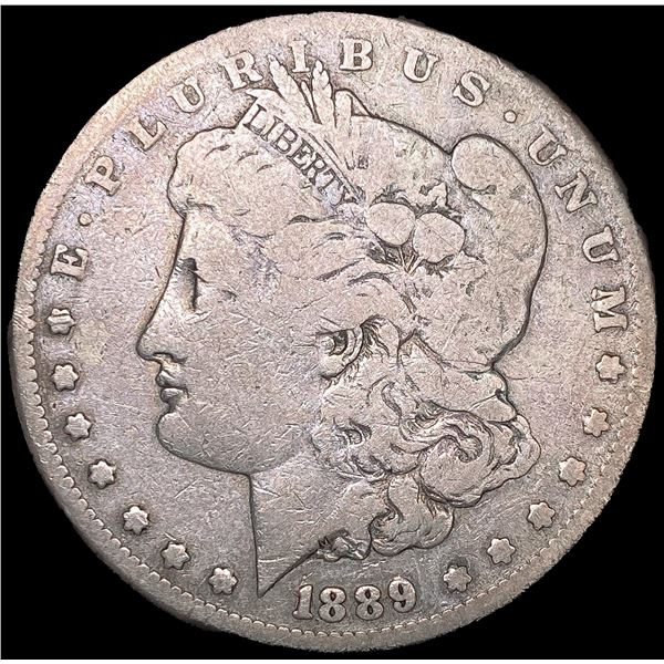 1889-CC Morgan Silver Dollar NICELY CIRCULATED