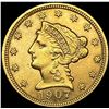Image 1 : 1907 $2.50 Gold Quarter Eagle HIGH GRADE