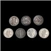 Image 2 : (7) Varied US Dimes (1835, 1914-D, 1921, 1926-S, 1