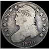 Image 1 : 1830 Capped Bust Half Dollar NICELY CIRCULATED