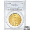 Image 1 : 1925-D $20 Gold Double Eagle PCGS MS62