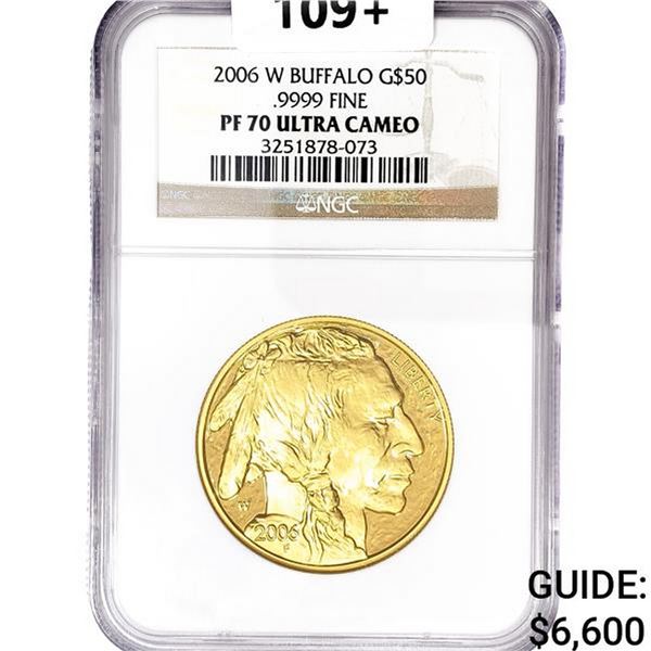 2006-W Buffalo 1oz Gold $50 NGC PF70 UC