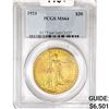 Image 1 : 1924 SG $20 Gold Double Eagle PCGS MS64