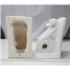 Image 2 : Pair of large plaster bookends/decorative pieces