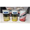 Image 2 : Assorted tins - Gulf and B/A antigel cans & assorted Ford oil cans