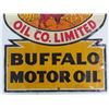 Image 3 : Buffalo Motor oil Tin sign - small