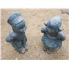 Image 2 : pair of kissing cement Dutch boy and girl
