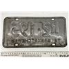 Image 2 : 1976 Saskatchewan Canada Vintage License Plate R 2-195