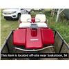 Harley Davidson golf cart, gas, no keys, sold as is (TRAILER SOLD SEPERATELY)