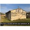 1 wood cabin 18' x 30' - sitting on ground. Roof needs to be replaced. Winning bidder is responsible