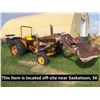 1955 John Deere 510 industrial tractor w/ loader, sold as is