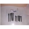 141  new vintage qty 6 1/4x2    qty 5 1/4x3 square headed lag bolts