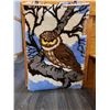 Image 1 : Large Owl Latch hook 24x36"