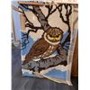 Image 3 : Large Owl Latch hook 24x36"