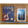 Image 1 : 1959 "You Will Go to the Moon" & 1980's ET Books