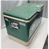 Image 4 : Large Coleman, green cooler - 22"W x 16"H x 13.5"D