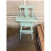 Image 1 : Painted wooden highchair