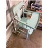Image 4 : Painted wooden highchair
