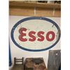 Image 1 : Esso tin sign - 54"x39" - vintage