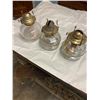 Image 1 : 3 coal oil lamps