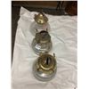 Image 4 : 3 coal oil lamps
