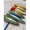 Image 4 : 6 Vintage fishing lures - Lucky Louis - no hooks