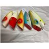 Image 2 : 6 Vintage fishing lures - Lucky Louis - no hooks