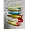 Image 4 : 6 Vintage fishing lures - Lucky Louis - no hooks