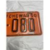 Image 3 : 1950 Saskatchewan License plate