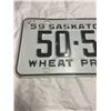 Image 2 : 1959 Saskatchewan License plate