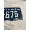 Image 3 : 1962 Saskatchewan License plate