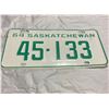 Image 1 : 1964 Saskatchewan License plate