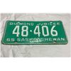 Image 1 : 1965 Saskatchewan License plate