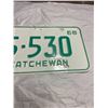 Image 3 : 1968 Saskatchewan License plate