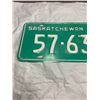 Image 2 : 1969 Saskatchewan License plate