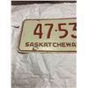 Image 2 : 1971 Saskatchewan License plate