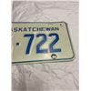 Image 3 : 1972 Saskatchewan License plate