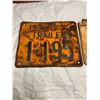 Image 2 : 1937 and 1939 Saskatchewan trailer license plates