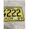 Image 3 : 1969 Yukon license plate