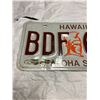 Image 2 : 1981 Hawaii license plate