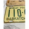 Image 2 : 1953 Saskatchewan license plate, comes with original sleeve