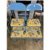 Image 2 : Children's folding table and chairs