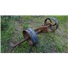 Image 2 : vintage equipment pulleys *Item located off-site*