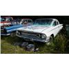 Image 2 : 1960 Chevrolet bel air - 350 engine, comes with wire wheels *Item located off-site* Forklift availab