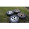 Image 2 : set of 4 1996-2003 f150 wheels - 265/75R16 *Item located off-site*