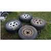Image 3 : set of 4 1996-2003 f150 wheels - 265/75R16 *Item located off-site*