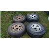 Image 4 : set of 4 1996-2003 f150 wheels - 265/75R16 *Item located off-site*